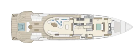 Benetti Yachts Oasis 34M - Navis Marine
