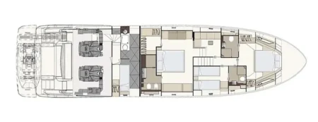 2021 Ferretti Yachts 670 - Navis Marine