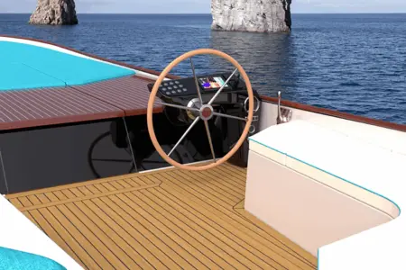 Mimi Libeccio 8,5 Classic Wheel - Navis Marine